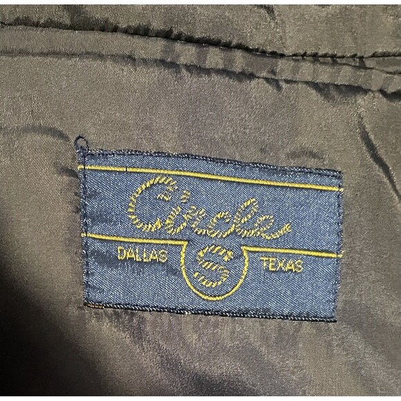 CIRCLE S Western Gray Corduroy Elbow patch Sports Coat Jacket Blazer Men's 42L - Picture 15 of 15